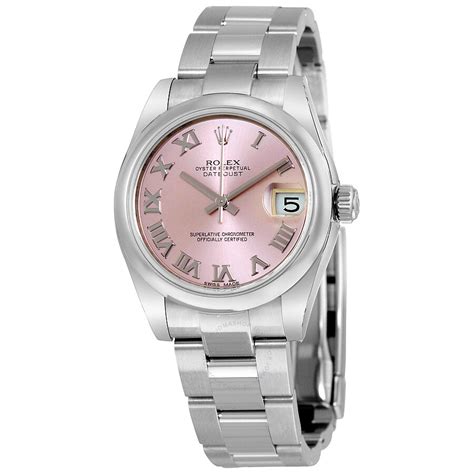 rolex datejust oyster pink|Rolex Datejust 31 oystersteel.